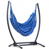 Pereira XL Függőszék Gazela vázzal I Függőágy keret függőszék váz max 160kg Kék