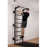 Sprossenwand mit Pull Up Bar Turngeräte Fitness Turnwand Klettergerüst bis 250kg